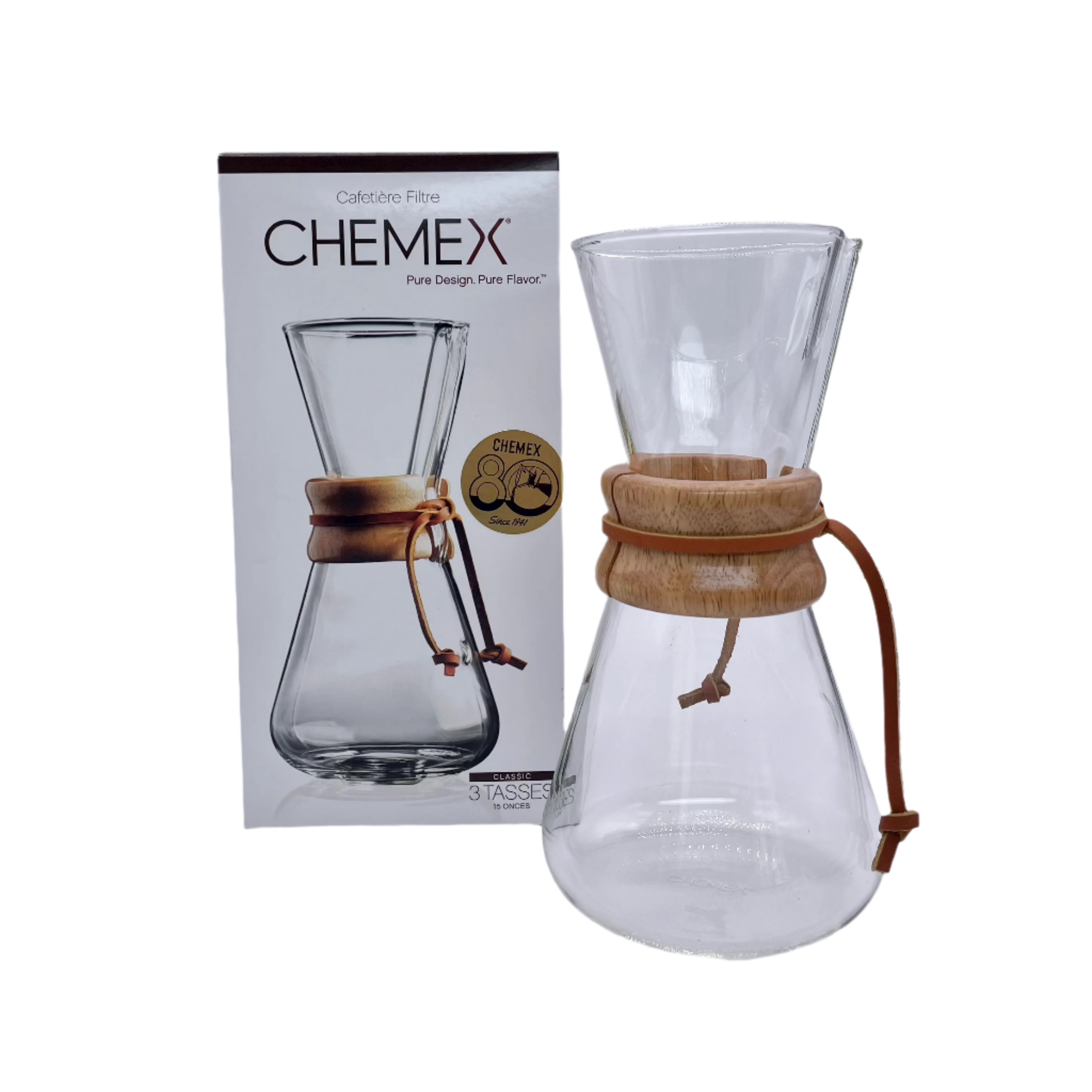 Chemex Classic Coffee Maker 1-3 cups